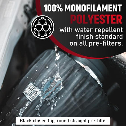 FILTERWEARS F154K Universal Water Repellent Cold Air Intake Pre-Filter - Image 6
