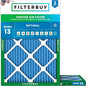Filterbuy 18x21x1 Air Filter MERV 13 Optimal Smoke & Allergy Defense, by Filterbuy