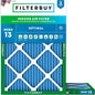 Filterbuy 10x16x1 Air Filter MERV 13 Optimal Smoke & Allergy Defense, by Filterbuy