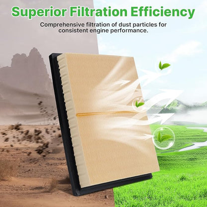 2PCS Engine Air Filter Fit for Toyota Tundra 2022-2025 2026 3.4L, Toyota - Image 6