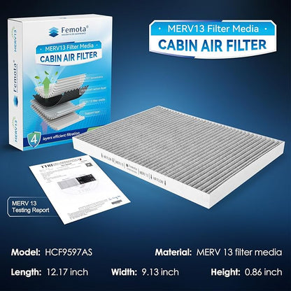 Certified MERV 13 Cabin Air Filter - Image 2