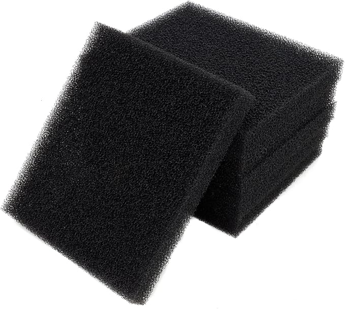 ALEGI Aquarium Bio Sponge Fitler Media, 6.28 x 5.5 x 0.78 Inch Fish Tank Filter - Image 3