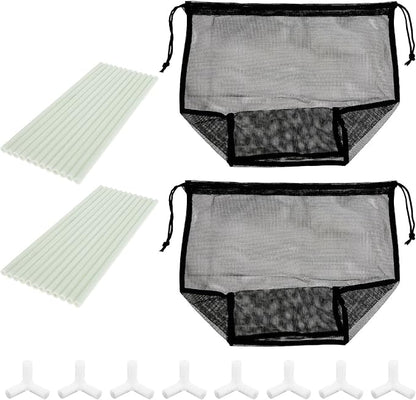 Pond Pump Filter Bag Solid Pump Mesh Box Adjustable Pond Filter Box Protective - Image 8