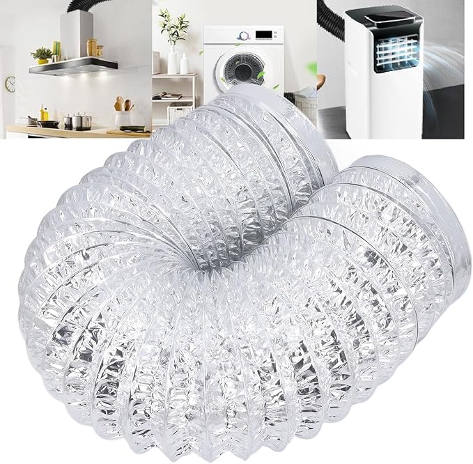 Aluminum Foil Ducting and PVC Dryer Vent Hose - Image 9