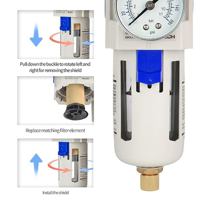 BLCH 3/8" NPT Air Dryer - Image 2