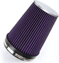 6" 152mm Cold Air Intake Filter Clamp-On Replacement High Flow Inlet Air Filter by DrivewithConfidence