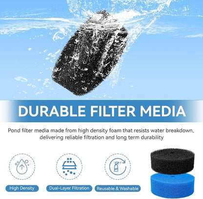 Pond Filter Replacement Pads for FP900 & FP1250UV Pressurized Pond Filter - Image 5