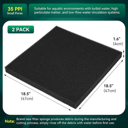 Borlech Aquarium Bio Filter Sponge Pad - Image 9