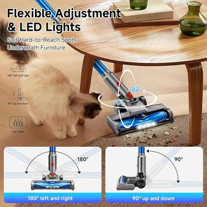 Cordless Vacuum Cleaner, Powerful Stick Vacuum Cleaner - Image 7