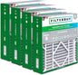 Filterbuy 21x24.5x5 Air Filter MERV 8 Essential Dust & Allergy Defense by Filterbuy