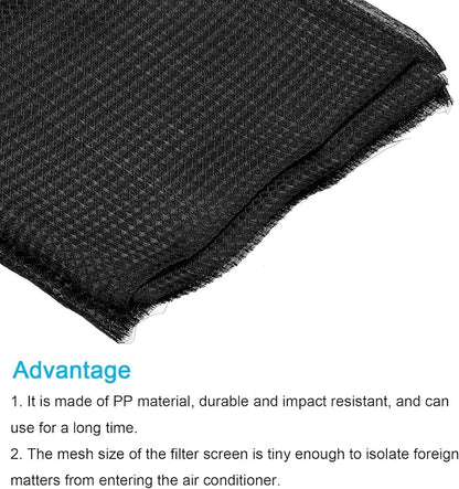 PATIKIL 47" x 39" Air Conditioner Air Filter Material, Plastic Dustproof - Image 4