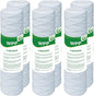 5 Micron String Wound Whole House Water Filter 10" x 2.5", 10-inch Universal by Vegebe