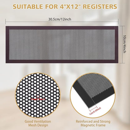 6 Pack Strong Magnetic Floor Vent Cover - Image 2