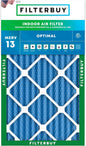 Filterbuy 20x30x2 Air Filter MERV 13 Optimal Smoke & Allergy Defense, by Filterbuy
