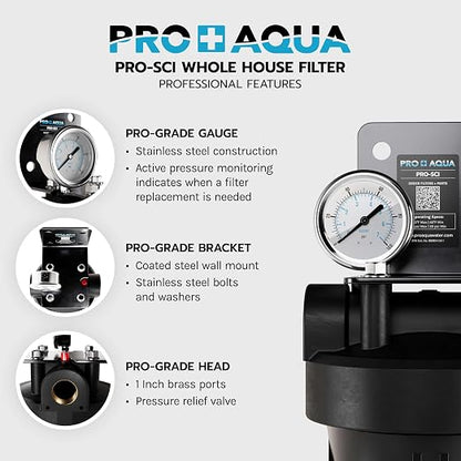 PRO+AQUA PRO-SCI-S45E Whole House Water Filter & Softener Bundle | 45, 000 - Image 5