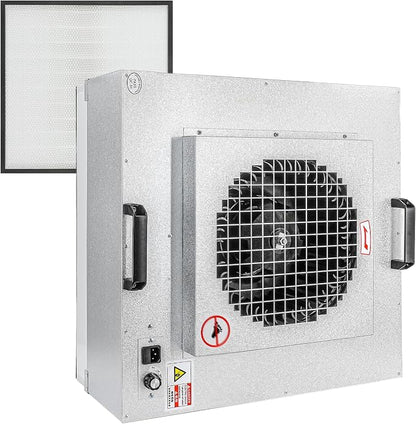 Professional HEPA Laminar Flow Hood, H14 High Efficiency Filter, 22.6x22.6x10.2 by Unknown