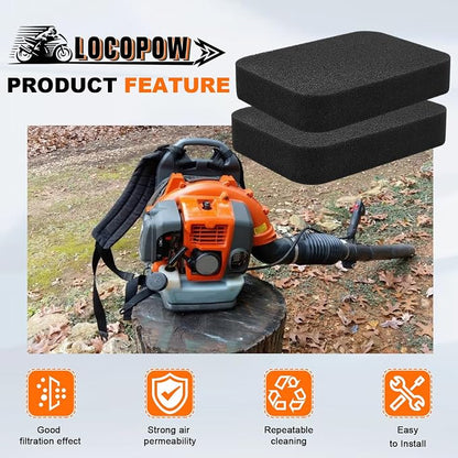 LOCOPOW 502844401 Air Filter for Husqvarna 150BT 350BT 350BF 560BTS 560BFS - Image 6