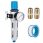 NANPU 1/4" NPT High Pressure Compressed Air Filter Regulator Water/Oil Trap by NANPU