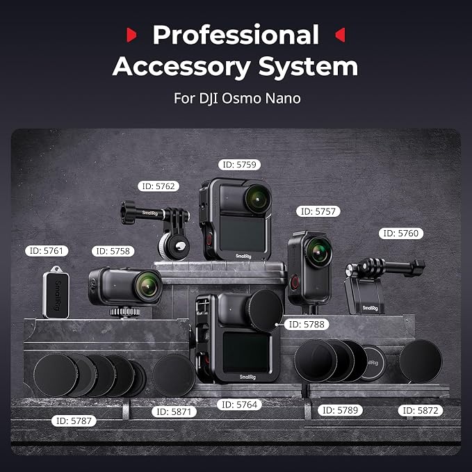 SmallRig Nano Filter Kit Only for DJI Osmo Nano, Includes CPL Polarizing Filter - Image 8