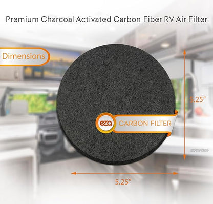 RV Premium Charcoal Activated Carbon Fiber Air Conditioner Filter - Image 4