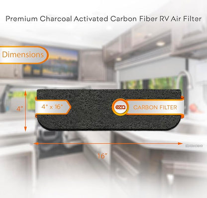 RV Premium Charcoal Activated Carbon Fiber Air Conditioner Filter - Image 4