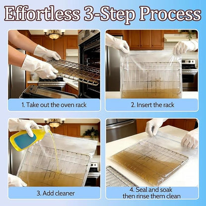 RackRescue - Professional Oven Grate Washing Bags | 10 Piece Large Capacity - Image 5