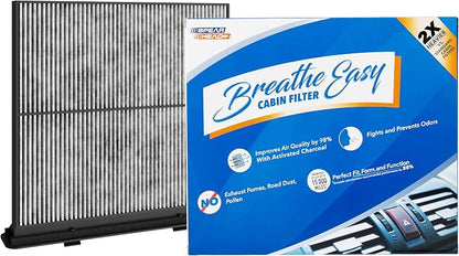 Spearhead Odor Defense Breathe Easy AC & Heater Cabin Filter | Fits 2019-24 by SPEARHEAD