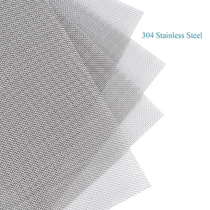 Valchoose 4PACK Stainless Steel Woven Wire Mesh Never Rust, Air Vent Mesh - Image 8