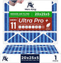 MervKing 20x25x5 Air Filter Actual Size: 19.88" x 24.88" x 4.38" MERV 11 MPR by MervKing