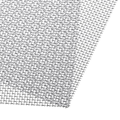 2 Pack 304 Stainless Steel Wire Mesh Screen 20 Mesh 11.8 x 11.8 Inch Metal by SATINIOR