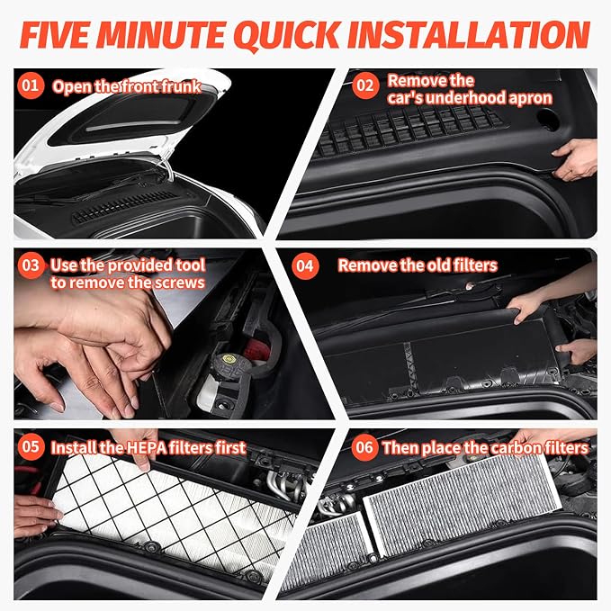 Cabin Air Filter HEPA Air Intake Filter - Image 6