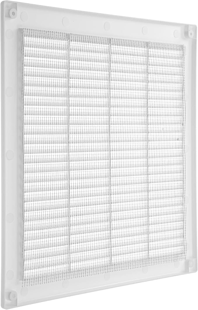 Vent Systems 10" x 10" Inch Plastic White Soffit Vent Cover - Image 8