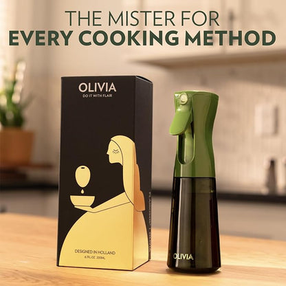 FLAIROSOL OLIVIA Oil Sprayer for Cooking, 200ml Glass Olive Oil Sprayer - Image 2
