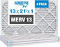 Aerostar 13x21.5x1 Air Filter MERV 13 by AirFiltersDelivered