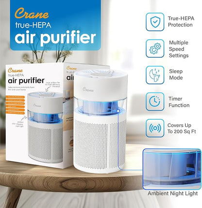 Crane True HEPA Air Purifier - Image 6