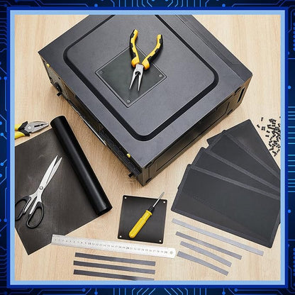 Woanger 1 Pcs 1000 x 300 mm DIY PC Case Dust Filter PC Fan Mesh Filter Floor - Image 7