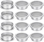 2-Inch Round Open Screen Vent, Mill Finish, 12 Pack by Unknown