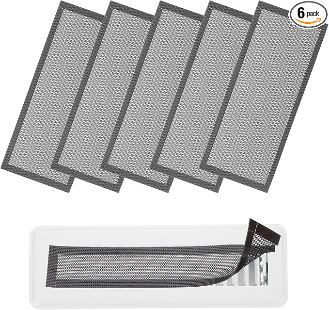 YOKIVE 6 Pcs Magnetic Floor Vent Covers, Floor Register Cover PVC Mesh Air Vent by YOKIVE