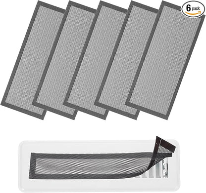 YOKIVE 6 Pcs Magnetic Floor Vent Covers, Floor Register Cover PVC Mesh Air Vent by YOKIVE