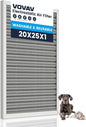 20x25x1 Air Filter-MERV 8, Washable & Reusable Electrostatic Air Filter by VOVAV
