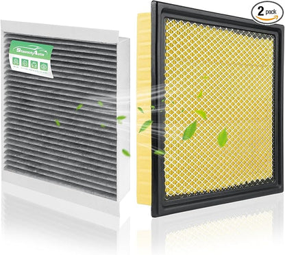 Engine&Cabin Air Filter for Ford Expedition 2018-2024, F-150 2015-2025 2026 by StaunchAuto