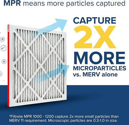 Filtrete 16x20x2 AC Furnace Air Filter, MERV 11, MPR 1000, Allergen Defense - Image 4