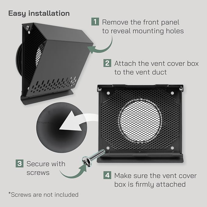 Vent Systems 4" Inch Air Supply Vent Cover - Image 4