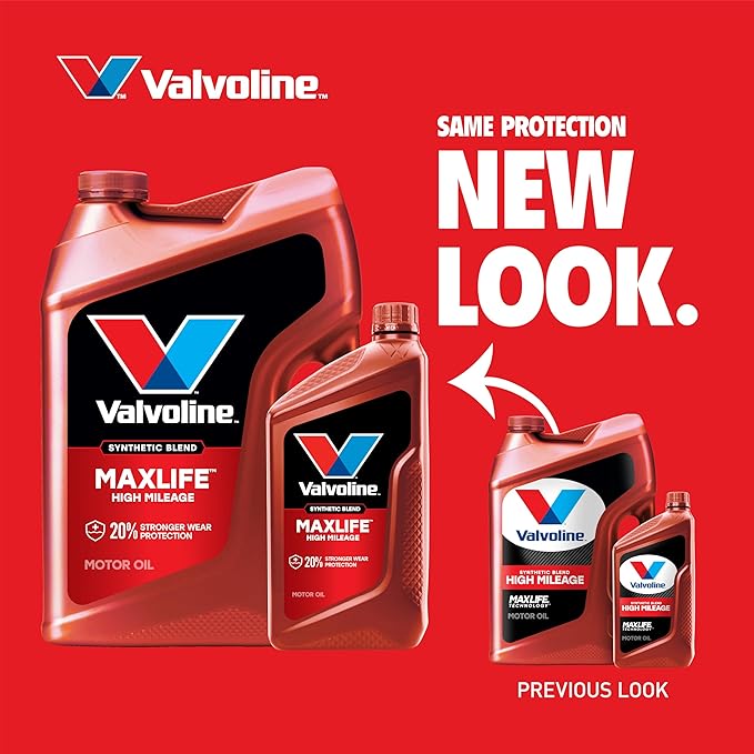 Valvoline High Mileage with MaxLife Technology 5W-30 Synthetic Blend Motor Oil - Image 3