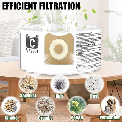 30 Pack VF3501 Vacuum Cleaner Bags Fit - Image 6