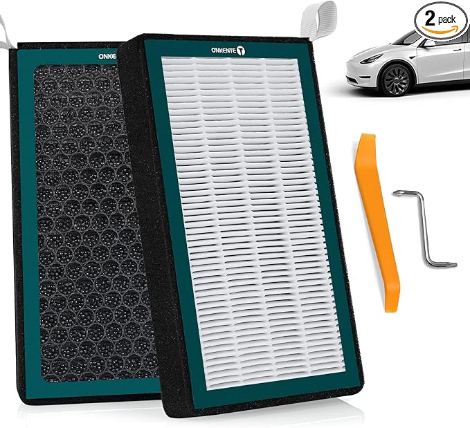 2 PCS Cabin Air Filter Compatible by ONKENTET