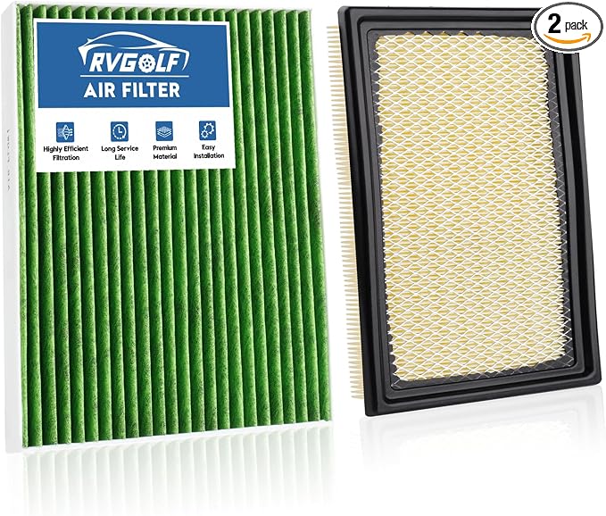 Engine+Cabin Air Filters Kit Fit by RVgolf