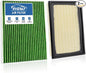 Engine+Cabin Air Filters Kit Fit by RVgolf
