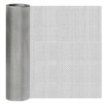Stainless Steel Mesh Screen 8Mesh 304, 15.7" x 47.2" Metal Mesh Screen by welcometoyagjia