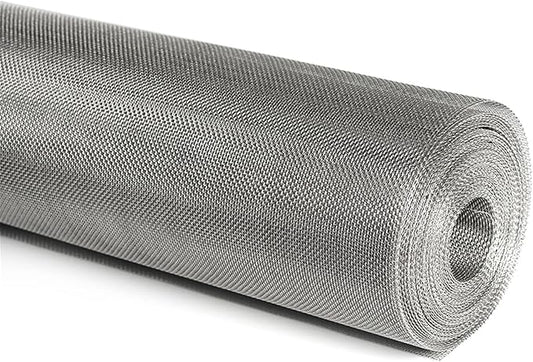Stainless Steel Woven Wire Mesh Stainless Steel Woven Wire Mesh 14 Mesh Rodent by Unknown